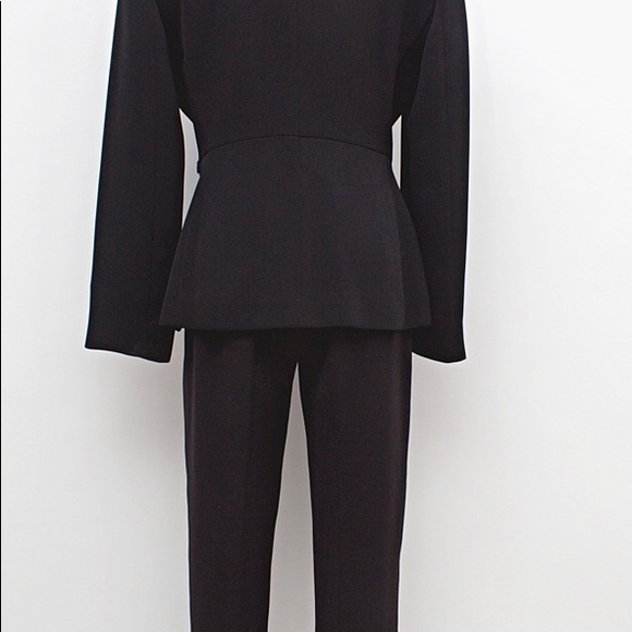 LEVANA COUTURE PARIS BLACK PANT SUIT - Picture 2 of 8